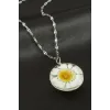 Papatya Canlı Kolye