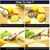 Paslanmaz Çelik Limon Sıkacağı