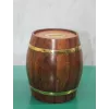 Pirinç Ahşap Fıçı Kumbara 1996
