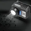Ps-571 Sensör Xpg Cob Led Usb Şarj Edilebilir Lityum Pilli Zoomlu Kafa Lambası