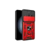 Realme 11 Pro Kılıf Pars Lens Yüzüklü Silikon - Kırmızı