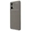 Realme 12 Lite Kılıf Auto Focus Karbon Kapak - Gri
