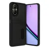 Realme 12 Lite Kılıf Sara Kartvizitli Deri Kılıf - Siyah