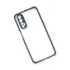 Realme 7 Kılıf Miami Şeffaf Silikon - Gri