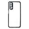 Realme 7 Kılıf Miami Şeffaf Silikon - Lacivert