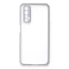 Realme 7 Kılıf Miami Şeffaf Silikon - Lila