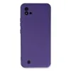 Realme C11 2021 Kılıf Nano İçi Kadife Silikon - Mor