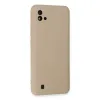 Realme C11 2021 Kılıf Nano İçi Kadife Silikon - Pudra