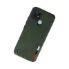 Realme C21 Kılıf Loop Deri Silikon - Yeşil