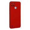 Realme C25y Kılıf Nano İçi Kadife Silikon - Kırmızı