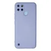 Realme C25y Kılıf Nano İçi Kadife Silikon - Lila