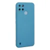 Realme C25y Kılıf Nano İçi Kadife Silikon - Mavi