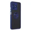 Realme C53 Kılıf Montreal Yüzüklü Silikon Kapak - Lacivert