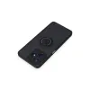 Realme C53 Kılıf Montreal Yüzüklü Silikon Kapak - Siyah