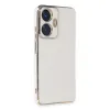 Realme C55 Kılıf Volet Silikon - Beyaz