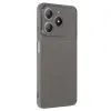 Realme C61 Kılıf Auto Focus Karbon Kapak - Gri