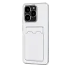 Realme C61 Kılıf Kart Şeffaf Silikon - Şeffaf