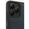 Realme Note 50 4g Kılıf Sara Kartvizitli Deri Kılıf - Lacivert