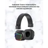 Rgb Işıklı Katlanabilir Bluetooth 5.3 Kulak Üstü Kulaklık