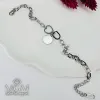 Rodyum Çelik Bileklikler 16+5 Cm Uzatma Payı - Kbl0109