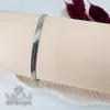 Rodyum Çelik Bileklikler 16+5 Cm Uzatma Payı - Kbl0121