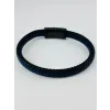 Rodyum-  Çelik  Erkek Çelik Bileklik Boy 21.5 Cm / En 0.8 Cm  - Ebl0059