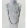 Rodyum Çelik Erkek Kolye 60 Cm - Ekl0001