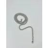 Rodyum Çelik Erkek Kolye 60 Cm - Ekl0001