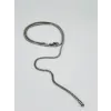 Rodyum Çelik Erkek Kolye 60 Cm - Ekl0013