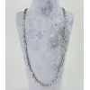 Rodyum Çelik Erkek Kolye 60 Cm - Ekl0014