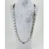 Rodyum Çelik Erkek Kolye 60 Cm - Ekl0017