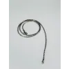 Rodyum Çelik Erkek Kolye 60 Cm - Ekl0021
