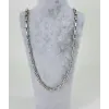 Rodyum Çelik Erkek Kolye 60 Cm - Ekl0035