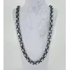 Rodyum Çelik Erkek Kolye 60 Cm - Ekl0039