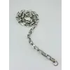 Rodyum Çelik Erkek Kolye 60 Cm - Ekl0040