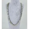 Rodyum Çelik Erkek Kolye 60 Cm - Ekl0050