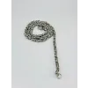 Rodyum Çelik Erkek Kolye 60 Cm - Ekl0051