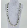 Rodyum Çelik Erkek Kolye 60 Cm - Ekl0052