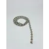 Rodyum Çelik Erkek Kolye 60 Cm - Ekl0052