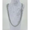 Rodyum Çelik Erkek Kolye 60 Cm - Ekl0053