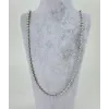 Rodyum Çelik Erkek Kolye 60 Cm - Ekl0054
