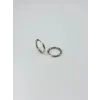 Rodyum   Çelik Erkek Küpe Çap (12 Mm) Kalınlık (2 Mm) - Ekp0027