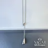 Rodyum Çelik Kolyeler 40+5 Cm Uzatma Payı - Kl0034