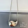 Rodyum Çelik Kolyeler 40 + 5 Cm Uzatma Payı - Kl0099