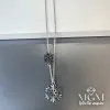 Rodyum Çelik Kolyeler 40 + 5 Cm Uzatma Payı - Kl0167
