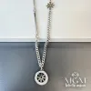 Rodyum Çelik  Kolyeler 40 + 5 Cm Uzatma Payı - Kl0179