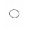 Rodyum Zirkon Taşlı Pirinç Cm Bileklik 17+2 Cm  - Kbl0433