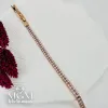 Rose  Zirkon Taşlı Pirinç Bileklikler 16+2,5 Cm - Kbl0049
