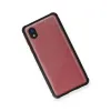 Samsung Galaxy A01 Core Kılıf Miami Şeffaf Silikon - Siyah