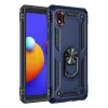 Samsung Galaxy A01 Core Kılıf Sofya Yüzüklü Silikon Kapak - Lacivert